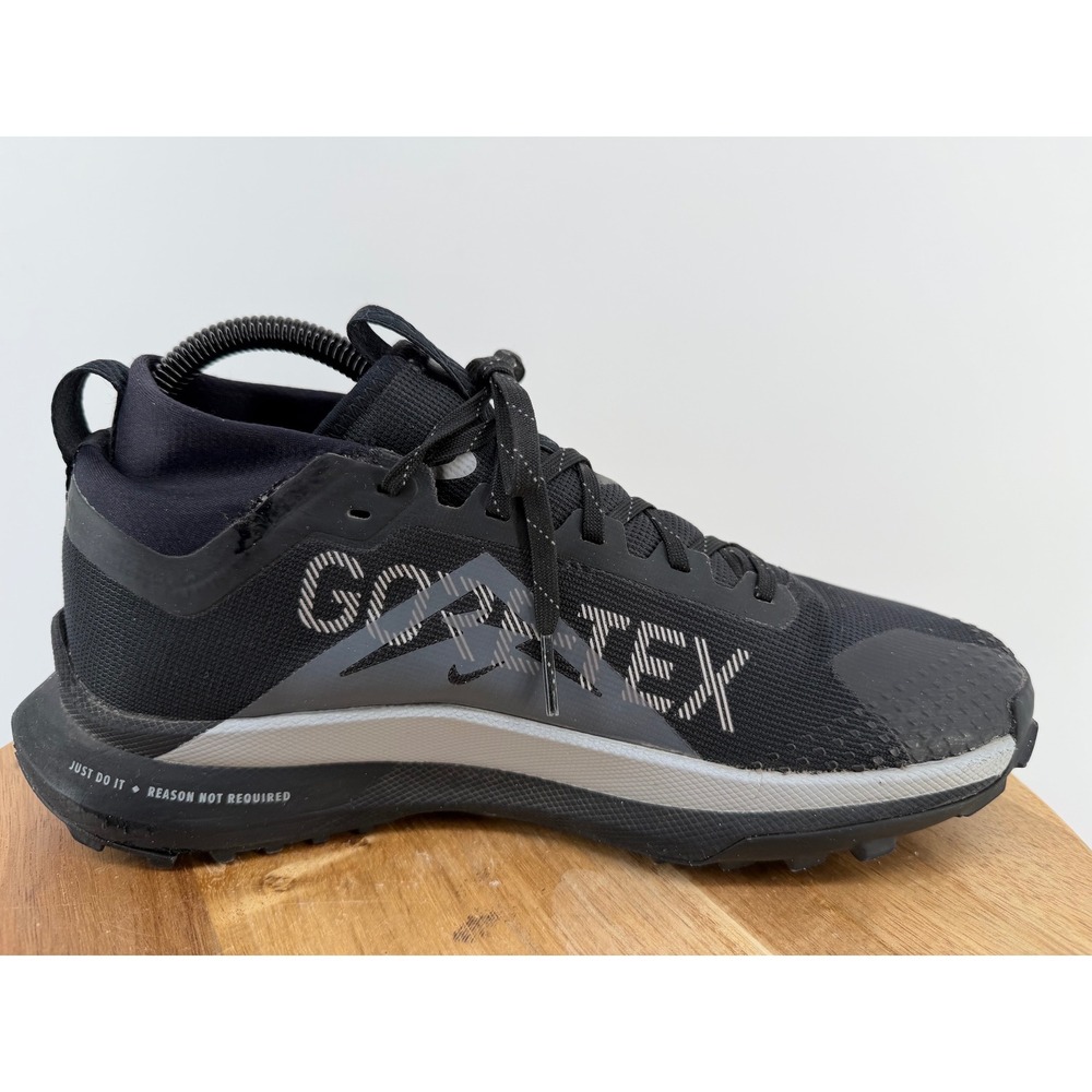 Nike Pegasus Trail 4 GORE-TEX Black Grey Waterproof Running Shoes US 9 - Picture 8 of 13